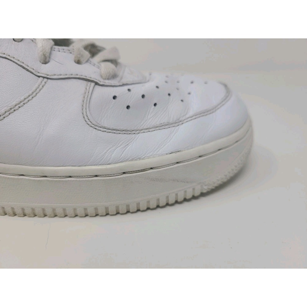 Nike Air Force 1 Mid White 07 Size 11 Men's Triple White - Picture 5 of 16
